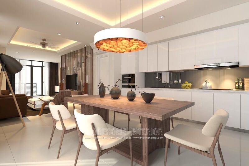 Lựa chọn tủ bếp âm tường là một cách hiệu quả để tối đa hóa sử dụng diện tích của nhà, đặc biệt là với những căn nhà nhỏ như nhà phố, chung cư...