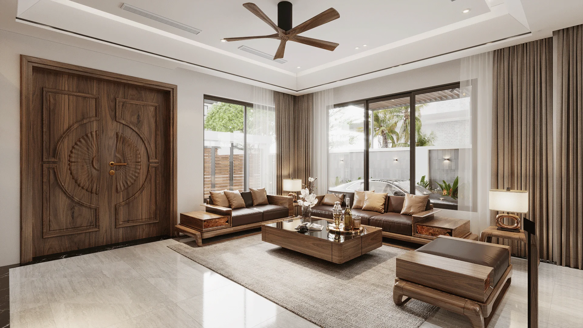 Khi nào cần sơn lại sofa gỗ